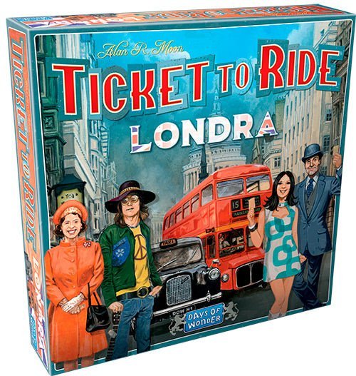 Ticket To Ride Londra Gioco Da Tavolo Societa Lingua Italiana