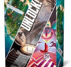 Unlock Escape Adventures Gioco Da Tavolo Escape Room Gameboard Lingua Italiana