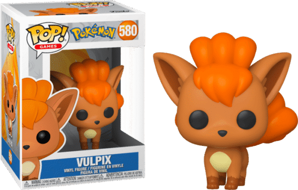 Vulpix Pokemon Pop Games Vinyl Figure 9 Cm 580