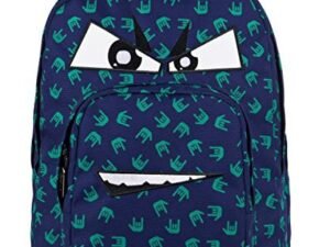 Zaino Scuola Ollie Pack Fantasy Faccine Seven Blu Invicta