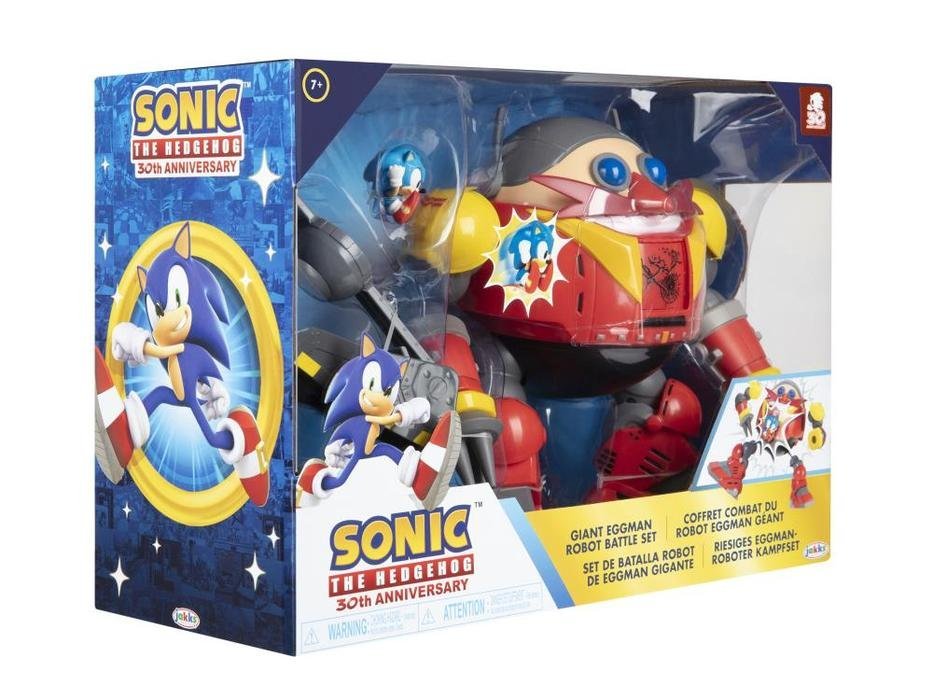 Sonic Giant Eggman Robot Battle Set End November 2021