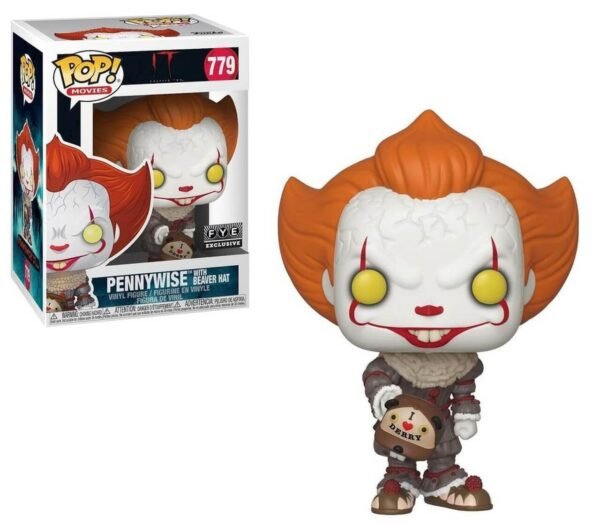 Funko Pop It Capitolo 2 Pennywise Cappello Beverly Edizione Limitata Beaver Hat 779