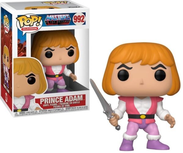 Prince Adam Masters Of The Universe Pop Animation Vinyl Figure 9 Cm 992 End January 2021