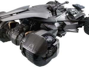 Batmobile Radiocomandata Rc Justice League Batman Scala 1 10 65Cm Con Personaggio