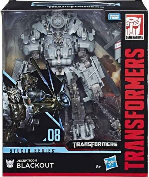 Blackout Transformers Generations Personaggio Studio Series Deluxe 25Cm Hasbro