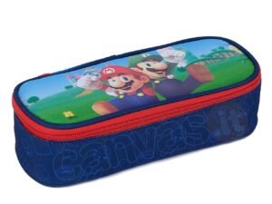 Astuccio Scuola Super Mario Ovale Tombolino