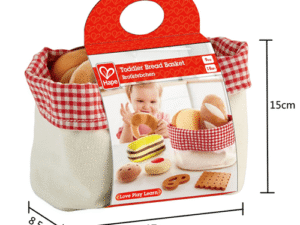 Cestino Con Pane E Biscotti In Peluche Hape