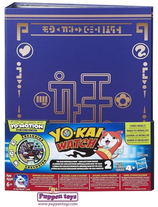 Yokai Collector Book Raccoglitore Medaglie Yo Kai Watch S2 Hasbro