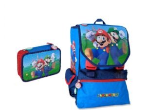Schoolpack Super Mario Backpack Pencil Case
