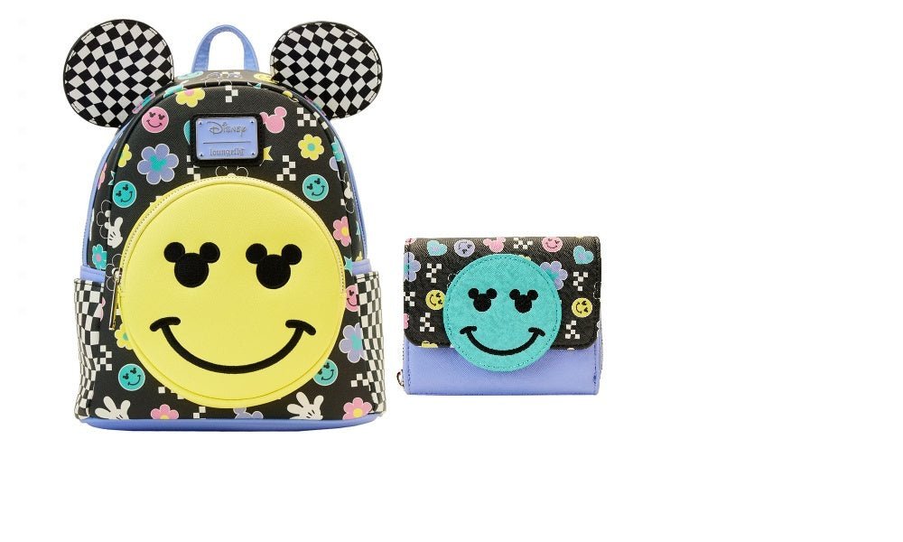Bundle Backpack Wallet Mickey Mouse Y2K Disney Loungefly