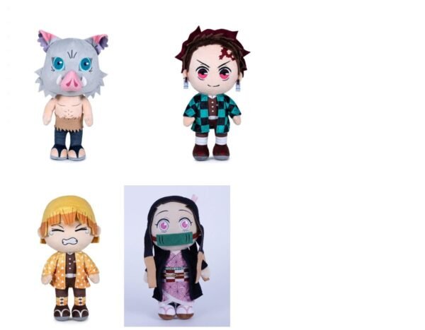Demon Slayer 4 Plush 27 Cm Bundle