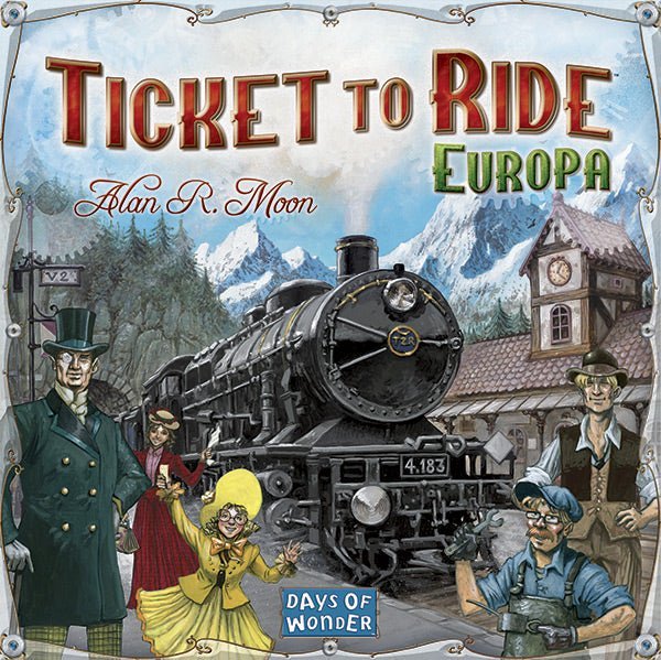 Ticket To Ride Europa Gioco Da Tavolo Societa Lingua Italiana