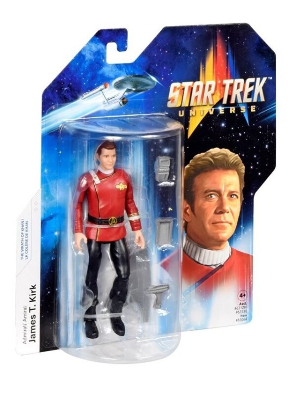 Admiral James T Kirk Classic Star Trek Action Figure 13 Cm