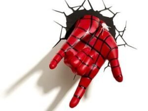 3Dl75194 Ultimate Spider Man 3D Led Light Spider Man Hand