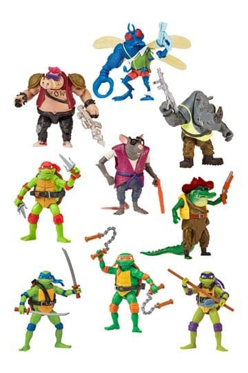 Boti 38735 Teenage Mutant Ninja Turtles Mutant Mayhem Action Figures 10 Cm Basic Assortment 12
