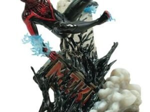 Diamfeb242070 Marvels Spider Man 2 Marvel Gallery Deluxe Pvc Diorama Miles Morales Gamerverse 25 Cm