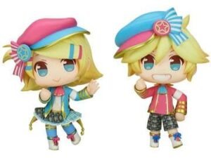 Emt49076 Hatsune Miku Pvc Statues Kagamine Rin Kagamine Len 10 Cm
