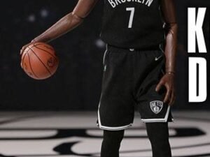 Enbarm 1087 Nba Collection Real Masterpiece Action Figure 1 6 Kevin Durant 33 Cm