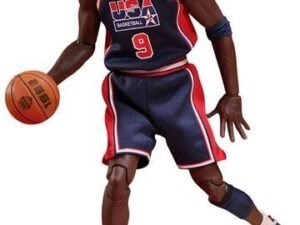 Enbarm 1089 Nba Collection Real Masterpiece Action Figure 1 6 Michael Jordan Barcelona 92 Limited Edition 30 Cm