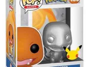 Pokemon Pop Games Vinyl Figure Charmander Silver 25Th Anniversary Special Edition 9 Cm 455