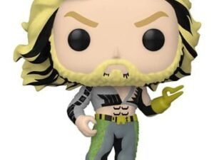 Fk66618 Dc Comics Pop Heroes Vinyl Figure Jl Comic Aquaman 9 Cm