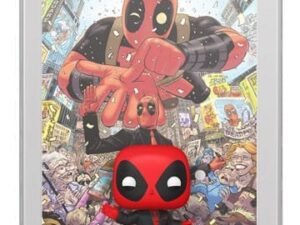 Fk76085 Marvel Pop Comic Cover Vinyl Figure Deadpool 2025 1 Deadpool In Black Suit 9 Cm
