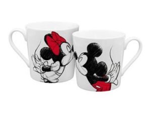 Gdl14314 Disney Mug Mickey Kiss Sketch
