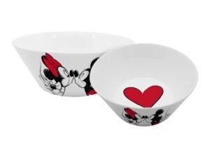 Gdl14315 Disney Bowl Mickey Kiss Sketch