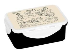 Gdl14905 Donald Duck Lunch Box Vintage