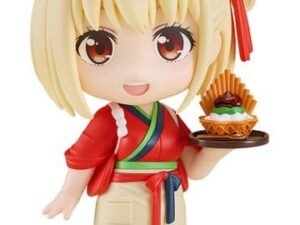 Gsc17898 Lycoris Recoil Nendoroid Action Figure Chisato Nishikigi Cafe Lycoreco Uniform Ver 10 Cm