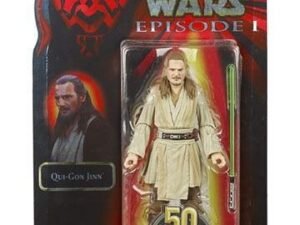 Qui Gon Jinn 15 Cm Star Wars Episode I Black Series Lucasfilm 50Th Anniversary Action Figure 2021 15 Cm April 2021