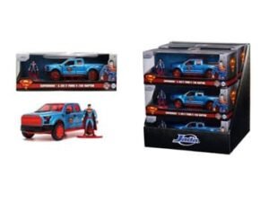 Jada253253013 Dc Comics Diecast Models 1 32 Superman 2017 Ford F 150 Raptor Display 6