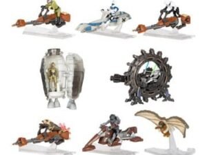 Jazswj0032 Star Wars Micro Galaxy Squadron Vehicles With Figures Scout Class 5 Cm Assortment 12