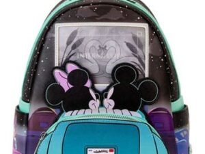 Lf Wdbk3462 Disney By Loungefly Mini Backpack Mickey Minnie Date Night Drive In