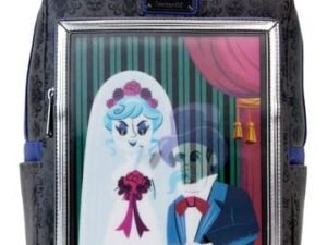 Lf Wdbk3468 Haunted Mansion By Loungefly Mini Backpack Black Widow Bride