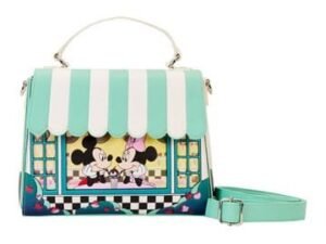 Lf Wdtb2912 Disney By Loungefly Crossbody Minnie Mickey Date Night Diner