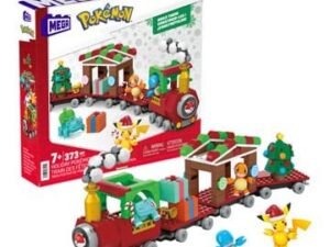 Matthhp69 Pokemon Mega Construx Construction Set Holiday Pokemon Train
