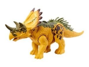 Matthlp19 Jurassic World Dino Trackers Action Figure Wild Roar Regaliceratops