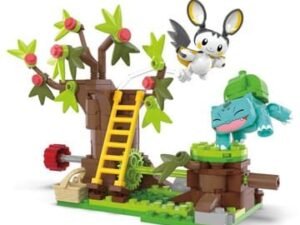 Matthth69 Pokemon Mega Construction Set Emolga And Bulbasaurs Charming Woods