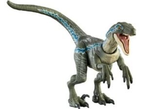 Matthtv62 Jurassic Park Hammond Collection Action Figure Velociraptor Blue