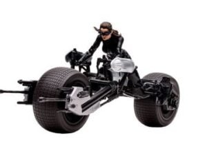 Mcf15734 Dc Multiverse Vehicle Batpod With Catwoman The Dark Knight Rises