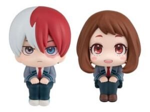 Meho839078 My Hero Academia Look Up Pvc Statue Ochaco Uraraka Shoto Todoroki 11 Cm With Gift