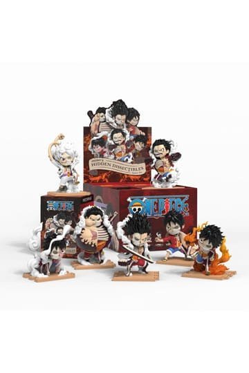 Mjx Lnd 23Tafhdopbb07 One Piece Blind Box Hidden Dissectibles Series 6 Luffy Gears Display 6