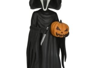 Neca41367 Scream Head Knocker Bobble Head Ghost Face With Pumpkin 20 Cm