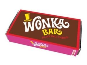 Nmr54514 Wonka Playing Cards Willy Wonka Bar Premium