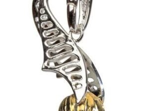 Nob1052 Harry Potter Bracelet Charm Lumos Golden Snitch