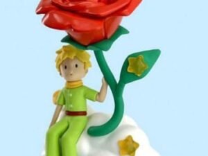 P040451 The Little Prince Figure Under The Rose 9 Cm