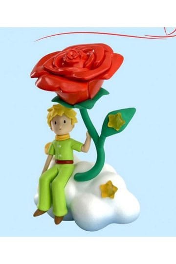 P040451 The Little Prince Figure Under The Rose 9 Cm