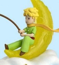 P040456 The Little Prince Figure Fishing In The Clouds 8 Cm