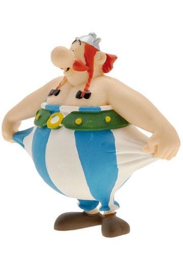 P60559 Asterix Figure Obelix Holding His Pants 8 Cm